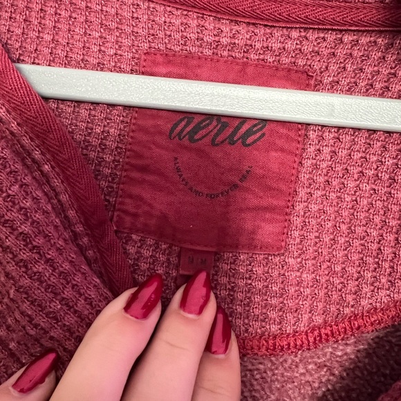 NWOT AERIE Snap Sweater - Picture 2 of 3